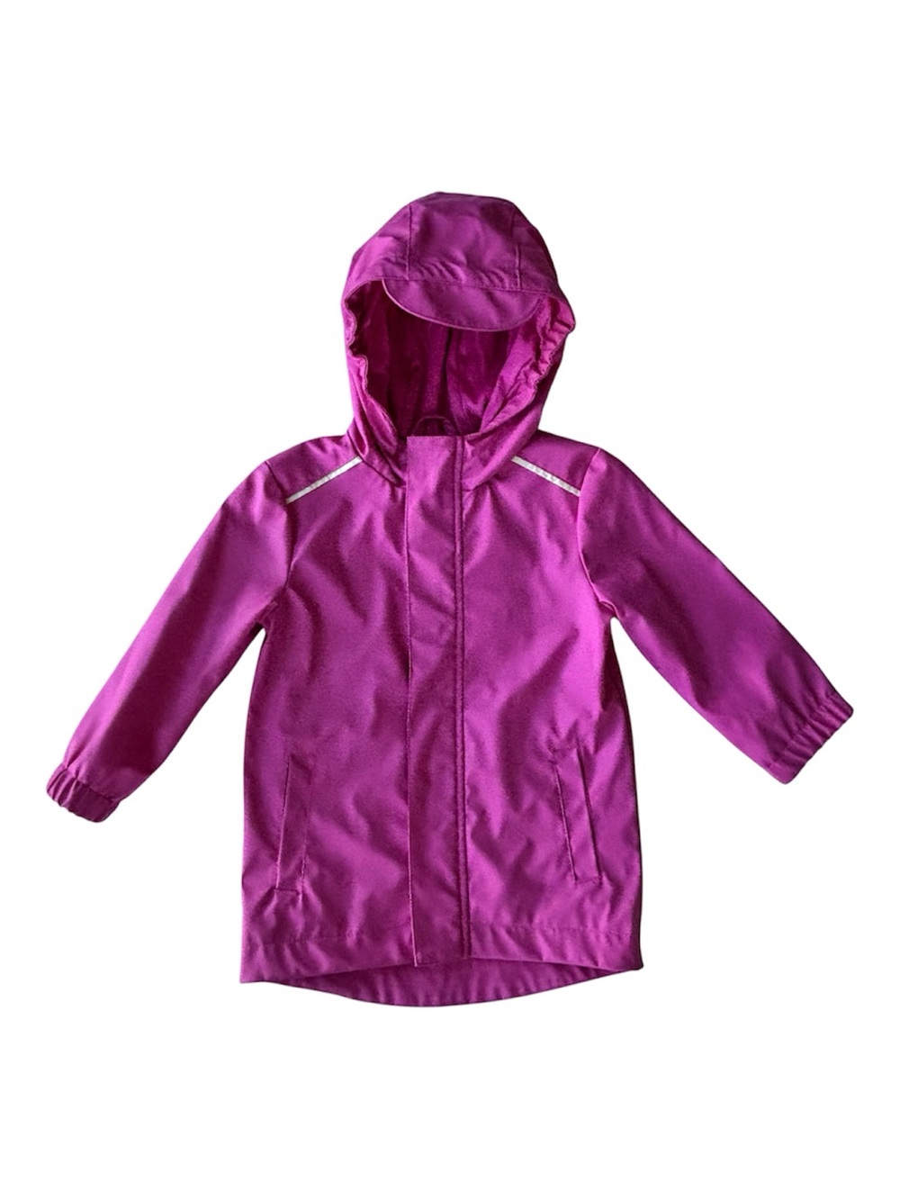 Cat & Jack Girls Magenta Pink Softshell Rain Jacket Hooded 18M⁠